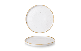 Stonecast Barley White Chefs Walled Plate